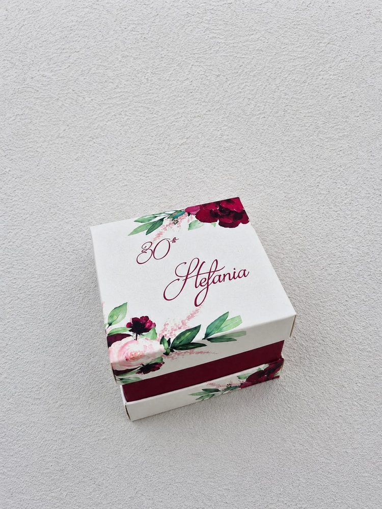 Scatolo 7x7x6 Doppio Coperchio — scatola personalizzata Grafiche Corvino